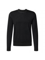 BOSS KNITTED NECKLINE BLACK