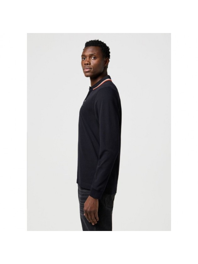 WRANGLER POLO BLACK SHIRT