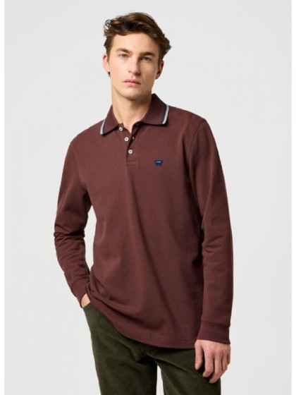 WRANGLER ΜΠΛΟΥΖΑ ΠΟΛΟ ΚΑΦΕ