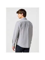 WRANGLER OXFORD ΠΟΥΚΑΜΙΣΟ ΓΚΡΙ