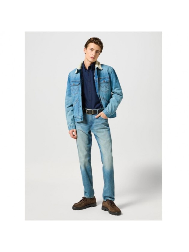 WRANGLER OXFORD BLUE SHIRT