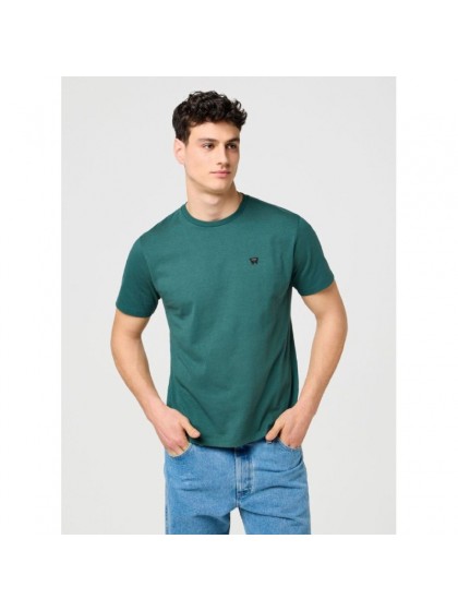 WRANGLER T-SHIRT ΠΡΑΣΙΝΟ