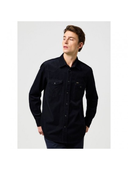 WRANGLER ΠΟΥΚΑΜΙΣΟ ΚΟΤΛΕ ΜΑΥΡΟ
