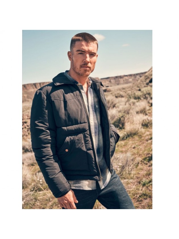 WRANGLER PUFFER JACKET BLACK