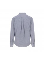 FYNCH-HATTON CHECKERED SHIRT BLUE