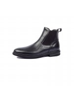 SOFTIES LEATHER BOOTS BLACK