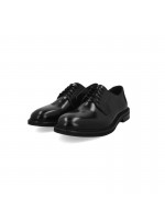 DIGEL LEATHER SHOES PATTERN BLACK