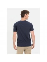 CAMEL ACTIVE T-SHIRT HENLEY NIGHT BLUE