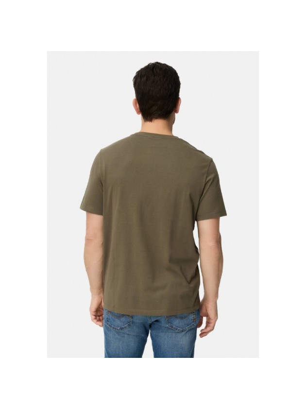CAMEL ACTIVE T-SHIRT BASIC ANTIBACTERIAL DEEP OLIVE