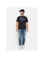 CAMEL ACTIVE T-SHIRT PRINTED DARK BLUE