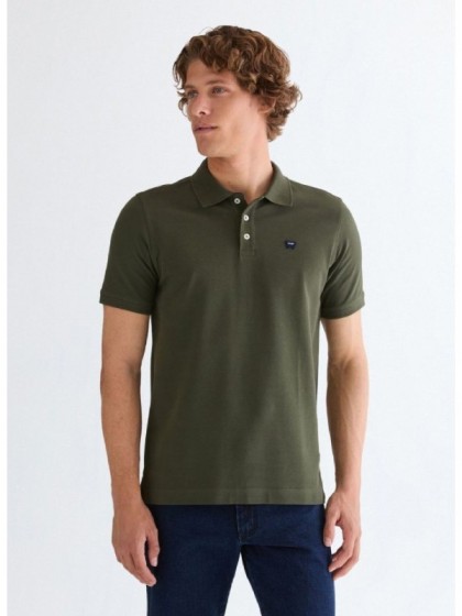 WRANGLER ΜΠΛΟΥΖΑ ΠΟΛΟ ΧΑΚΙ