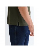 WRANGLER ΜΠΛΟΥΖΑ ΠΟΛΟ ΧΑΚΙ