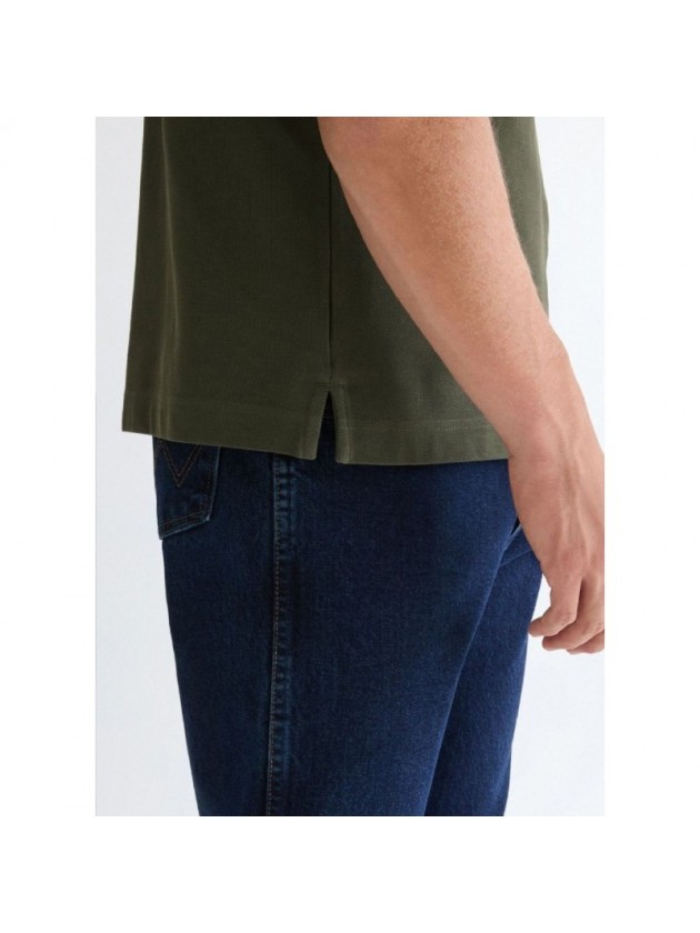 WRANGLER ΜΠΛΟΥΖΑ ΠΟΛΟ ΧΑΚΙ