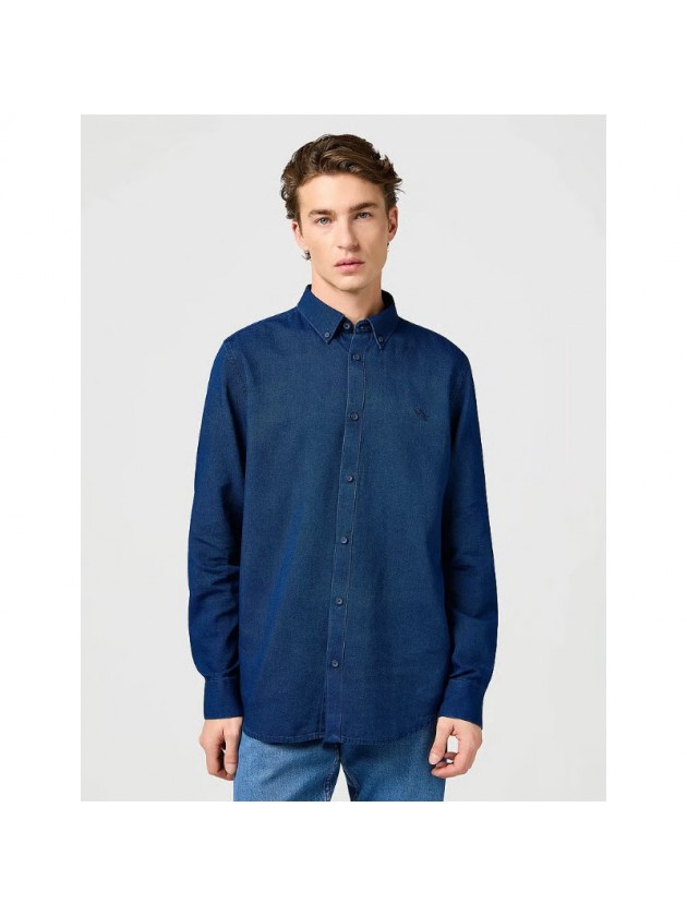 WRANGLER OXFORD BLUE SHIRT