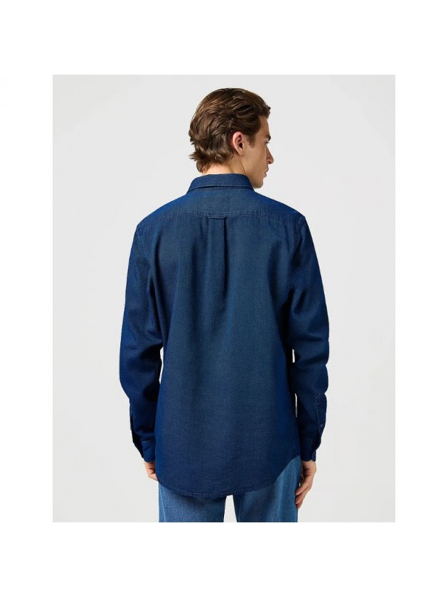 WRANGLER OXFORD BLUE SHIRT