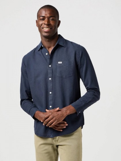 WRANGLER BLUE SHIRT