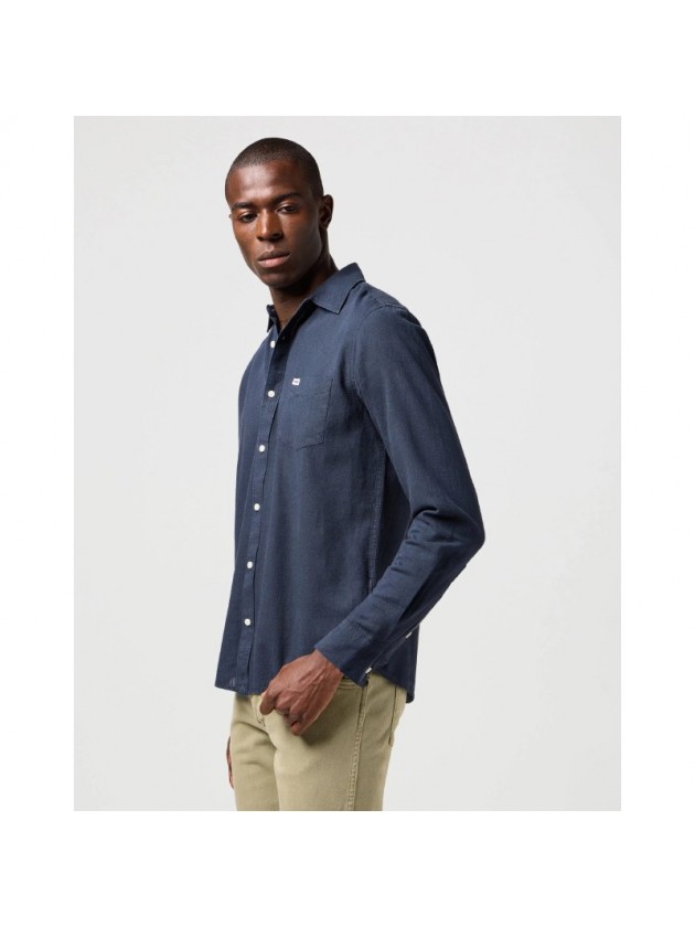 WRANGLER BLUE SHIRT