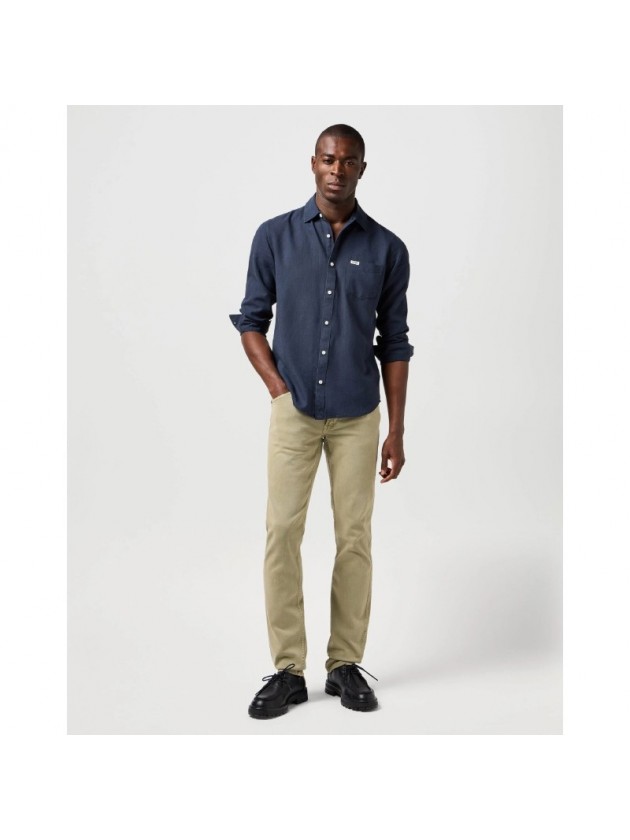 WRANGLER BLUE SHIRT