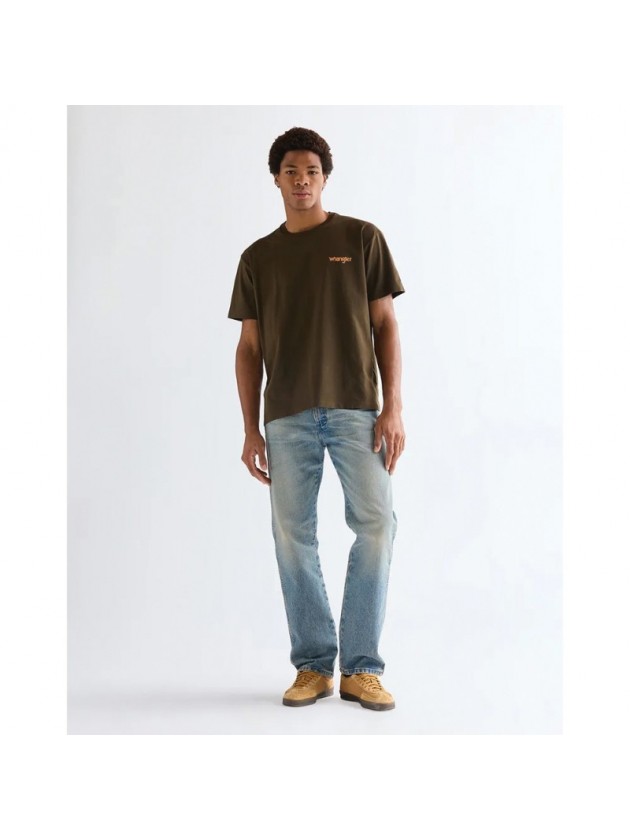 WRANGLER VINTAGE T-SHIRT ΧΑΚΙ