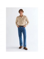 REGULAR ONE POCKET SHIRT BEIGE