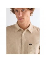REGULAR ONE POCKET SHIRT BEIGE
