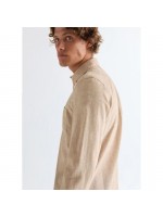 REGULAR ONE POCKET SHIRT BEIGE
