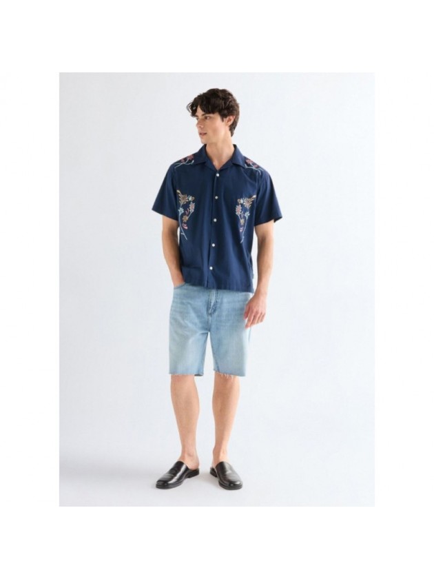 WRANGLER ΒΕΡΜΟΥΔΑ ΤΖΙΝ COWBOY ΜΠΛΕ