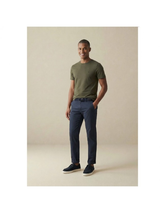 FYNCH HATTON CHAKI T-SHIRT