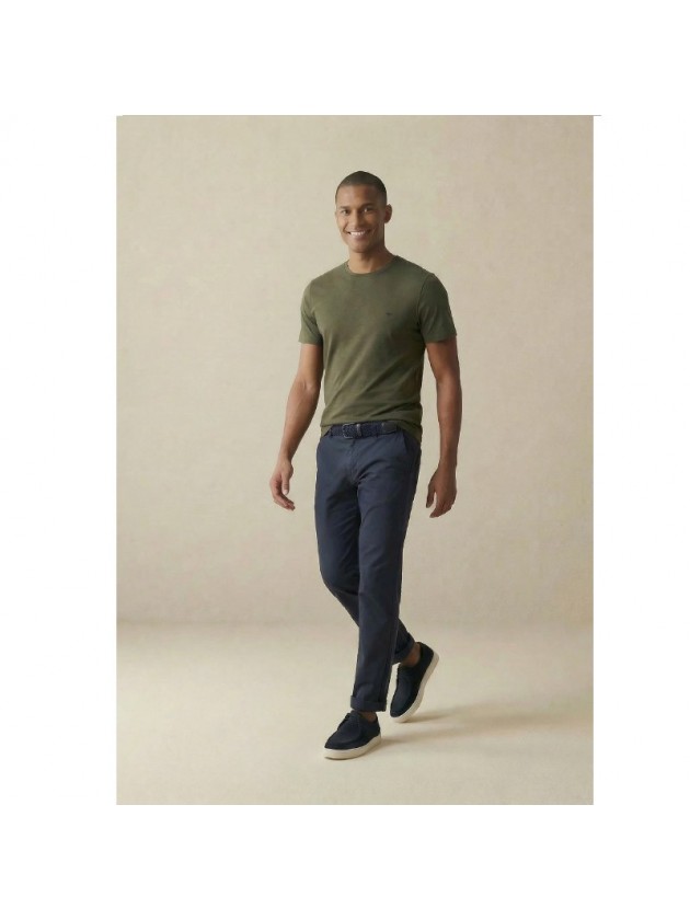 FYNCH HATTON CHAKI T-SHIRT