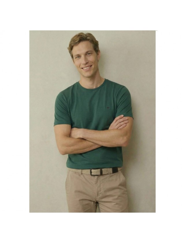 FYNCH HATTON GREEN T-SHIRT