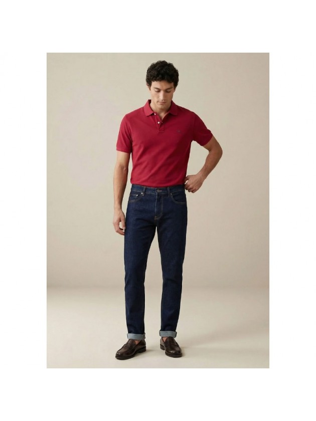 FYNCH HATTON POLO RED SHIRT