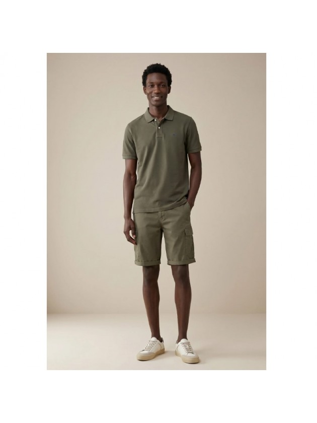 FYNCH HATTON POLO CHAKI SHIRT