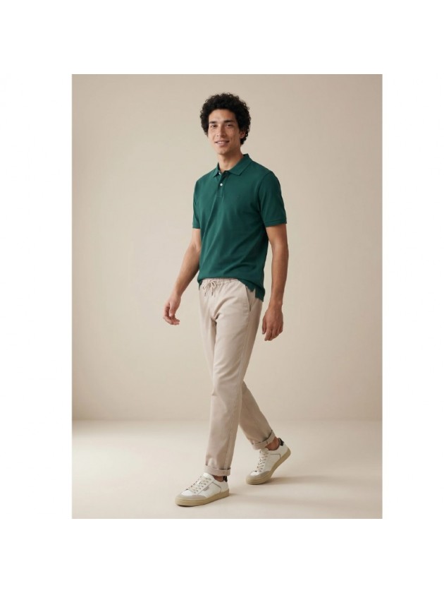 FYNCH HATTON POLO GREEN SHIRT