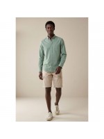 FYNCH-HATTON OXFORD SHIRT AVOCADO