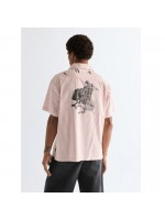WRANGLER PINK PRINTED STRIPED SHIRT