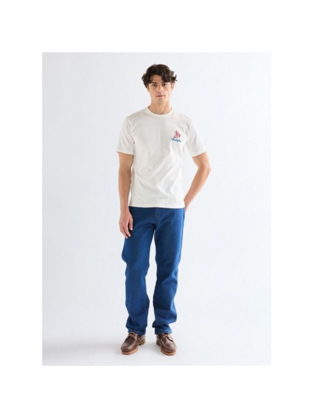 WRANGLER T-SHIRT PRINTED WHITE
