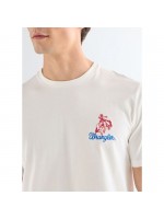 WRANGLER T-SHIRT PRINTED WHITE