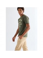 WRANGLER T-SHIRT ΜΕ ΣΤΑΜΠΑ ΛΑΔΙ