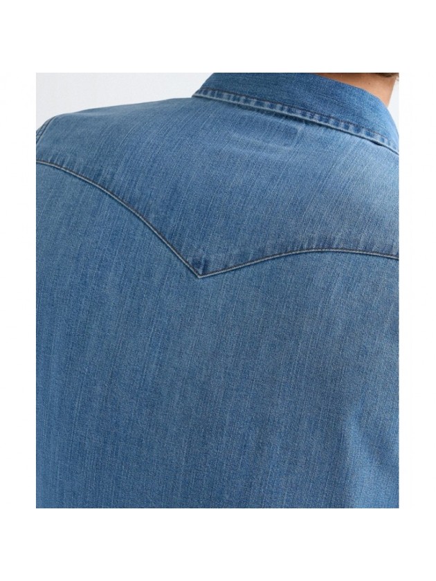 WRANGLER BLUE JEAN SHIRT