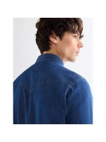 WRANGLER ΠΟΥΚΑΜΙΣΟ ΤΖIΝ ΜΠΛΕ