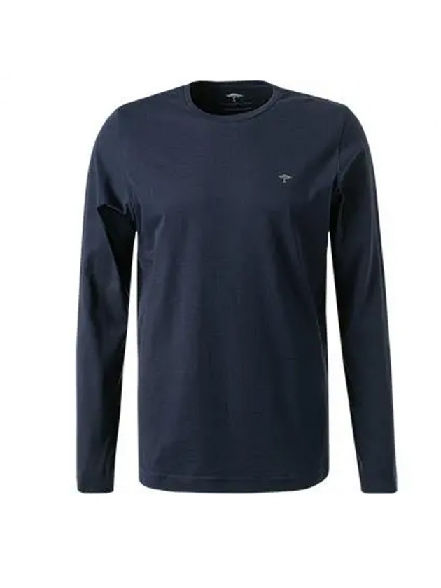 FYNCH HATTON ΜΠΛΟΥΖΑ ΜΑΚΡΥ ΜΑΝΙΚΙ ΜΠΛΕ