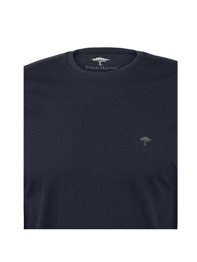 FYNCH HATTON ΜΠΛΟΥΖΑ ΜΑΚΡΥ ΜΑΝΙΚΙ ΜΠΛΕ