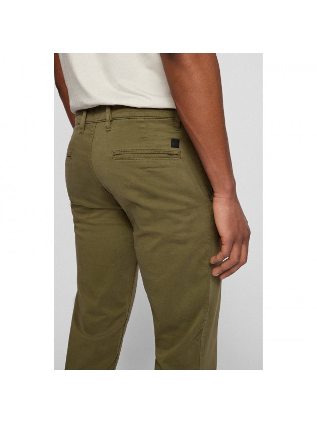 BOSS ΠΑΝΤΕΛΟΝΙ CHINOS SLIM FIT ΛΑΔΙ