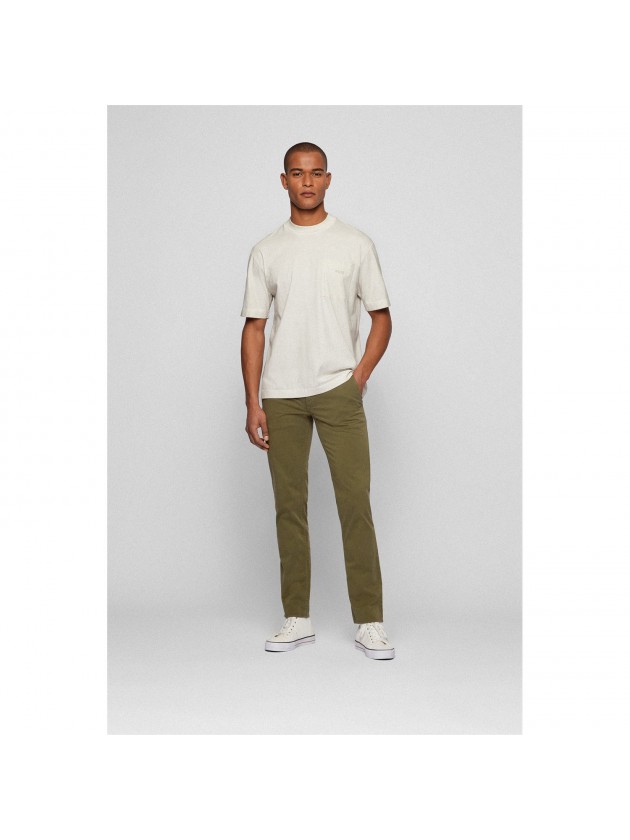 BOSS ΠΑΝΤΕΛΟΝΙ CHINOS SLIM FIT ΛΑΔΙ