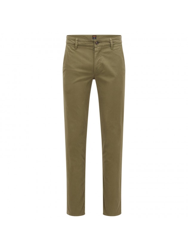 BOSS ΠΑΝΤΕΛΟΝΙ CHINOS SLIM FIT ΛΑΔΙ
