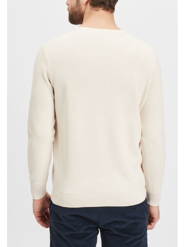 FYNCH HATTON KNITWEAR ECRU