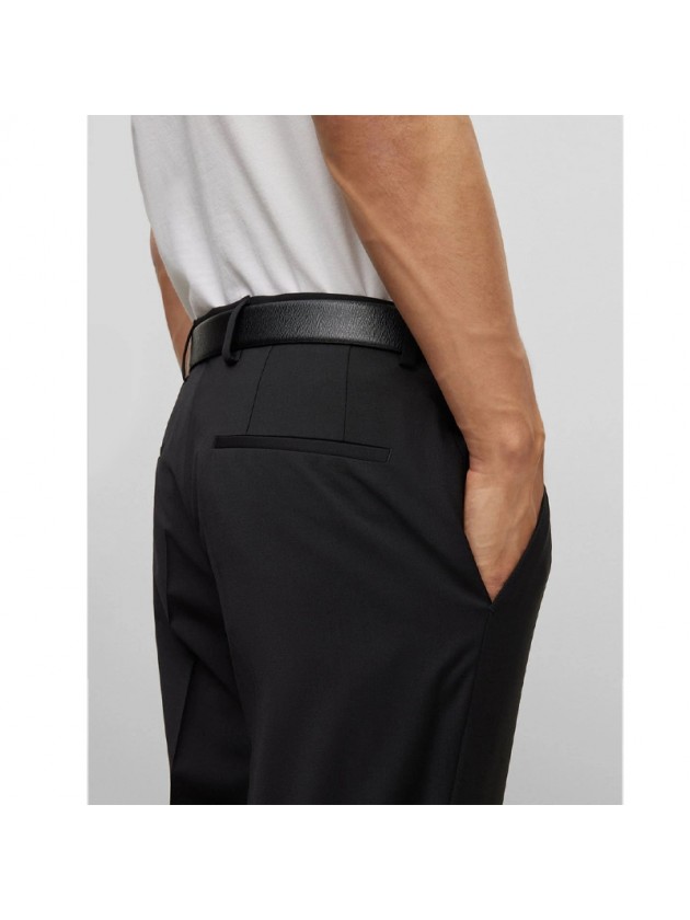 BOSS ΠΑΝΤΕΛΟΝΙ ΚΟΥΣΤΟΥΜΙΟΥ SLIM FIT ΜΑΥΡΟ