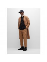 BOSS  ΜΠΛΟΥΖΑ ΠΟΛΟ ΜΟΝΟΧΡΩΜΗ ΜΑΥΡΗ