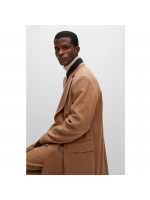 BOSS  ΜΠΛΟΥΖΑ ΠΟΛΟ ΜΟΝΟΧΡΩΜΗ ΜΑΥΡΗ