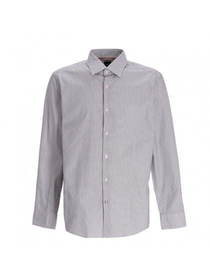 BOSS ΠΟΥΚΑΜΙΣΟ ΣΧΕΔΙΑΣΤΟ ΛΕΥΚΟ